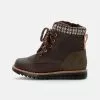 Friboo BOOTIES - Schnürstiefelette - Dark Brown, Kinder -Friboo Verkäufe 058ce3d229804933b5a3866890b0de4e