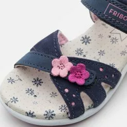 Friboo LEATHER - Riemensandalette - Dark Blue, Kinder -Friboo Verkäufe 06165081e9954e50a20d93cf5890b82f