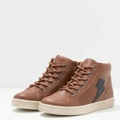 Friboo Sneaker High - Cognac, Kinder -Friboo Verkäufe 0c270a44100a4c84ba68cb96ddadbd3c
