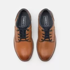 Friboo LEATHER - Sportlicher Schnürer - Cognac, Kinder -Friboo Verkäufe 1267d6d0863e4356bc6b4eace1a06caf