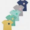 Friboo POCKET TEE 5 PACK - T-Shirt Print - Multi-coloured - 917_green - 602_yellow - 202, Kinder -Friboo Verkäufe 169f118cb1924f61be15fddab39e1680