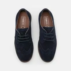 Friboo LEATHER - Schnürer - Dark Blue, Kinder -Friboo Verkäufe 1a2484c6eafa446bb69f35dae0e8c341