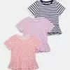 Friboo PEPLUM HEM TEE 3 PACK - T-Shirt Print - Pink - 402_purple - 404_dark Blue - 503, Kinder 1 Friboo PEPLUM HEM TEE 3 PACK - T-Shirt Print - Pink - 402_purple - 404_dark Blue - 503, Kinder -Friboo Verkäufe 1a6045a7da36400a8385b1332054c1da