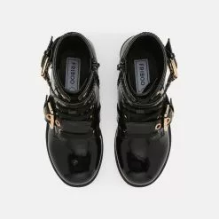 Friboo Schnürstiefelette - Black, Kinder -Friboo Verkäufe 21b24e8ed1f240db92a1ea87f612f281