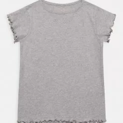 Friboo 3 PACK GIRL RIB TEE - T-Shirt Basic - 401 - Light Pink_102 - Grey_503 - Dark Blue, Kinder -Friboo Verkäufe 246a9855056a494bbb578c953c3b2ce0