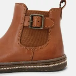 Friboo LEATHER BOOTIES - Stiefelette - Cognac, Unisex -Friboo Verkäufe 2aa3883db3284adda2de3c9ce234e13f