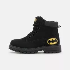 Friboo BATMAN - Schnürstiefelette - Black, Unisex