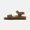 Friboo LEATHER - Riemensandalette - Brown, Kinder -Friboo Verkäufe 2ca87ccc37de4dc5a426710080763a88
