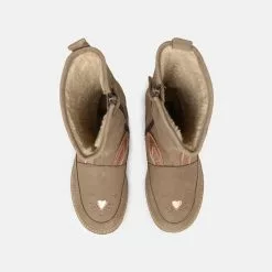 Friboo LEATHER - Stiefel - Taupe, Kinder -Friboo Verkäufe 2f3e9d91a72349c3a957c6ce644c96f6