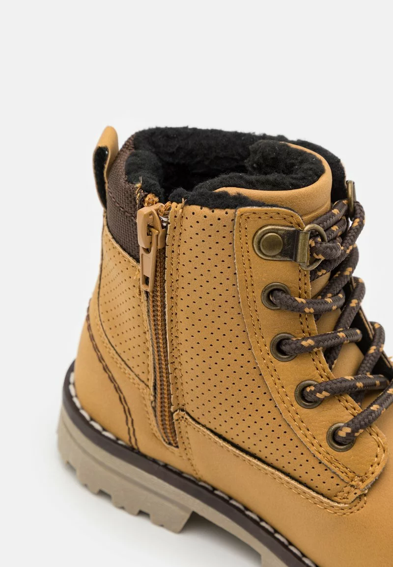 Friboo Schnürstiefelette - Camel, Kinder 8 Friboo Schnürstiefelette - Camel, Kinder – Bild 6