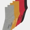 Friboo 7 PACK - Socken - Black/ochre/red, Kinder -Friboo Verkäufe 35f6ffae460741338ef1b6f7693438f5