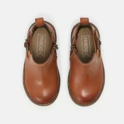 Friboo LEATHER BOOTIES - Stiefelette - Cognac, Unisex -Friboo Verkäufe 3add59ffbcfe41d780f40a2a798ed4e4