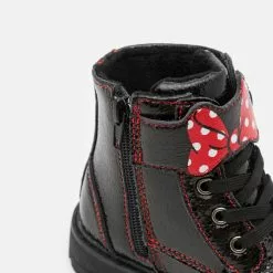 Friboo MINNIE MOUSE - Schnürstiefelette - Black, Kinder -Friboo Verkäufe 3af82a790a2048609a8be57eaa7e99ae