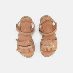 Friboo LEATHER STRAPPY SANDALS - Riemensandalette - Rose Gold/coloured, Kinder -Friboo Verkäufe 3dc0ebd844734d80a5c6314f040cbec5