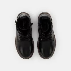 Friboo LEATHER BOOTIES - Schnürstiefelette - Black, Kinder 11 Friboo LEATHER BOOTIES - Schnürstiefelette - Black, Kinder -Friboo Verkäufe 3f2440177baf465c8d31d1436a3f74f3