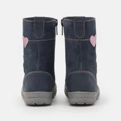 Friboo LEATHER - Stiefel - Blue-grey, Kinder -Friboo Verkäufe 40d5a41d700046c2a40b57b3d503ac51