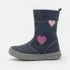 Friboo LEATHER - Stiefel - Blue-grey, Kinder -Friboo Verkäufe 532507cfef1f42acbf5a52ed24f4b6d4