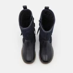 Friboo LEATHER - Stiefel - Dark Blue, Kinder -Friboo Verkäufe 53d2d5bddc65429bb532a50e338c8024