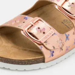 Friboo Pantolette Flach - Rose Gold, Kinder -Friboo Verkäufe 604796fe962245568ba49ea8d0ae8c43