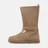Friboo LEATHER - Stiefel - Taupe, Kinder -Friboo Verkäufe 66d60b89f09e4443ad85c935ef3004e4