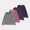 Friboo GIRLS TEE 4 PACK - Langarmshirt - Multi-coloured/pink/dark Blue, Kinder -Friboo Verkäufe 675d5a03db38441fb2f5fff746b7a66d