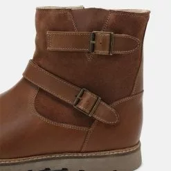 Friboo LEATHER - Stiefelette - Dark Brown, Kinder -Friboo Verkäufe 6b230ffe36144598b8b5a704b685dbc6