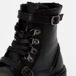 Friboo LEATHER BOOTIES - Schnürstiefelette - Black, Kinder 13 Friboo LEATHER BOOTIES - Schnürstiefelette - Black, Kinder -Friboo Verkäufe 8551ebe38f9c4275b74b28377f4646b5