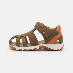 Friboo LEATHER - Riemensandalette - Khaki, Kinder