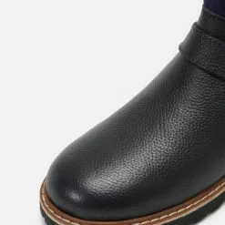 Friboo LEATHER - Snowboot/Winterstiefel - Dark Blue, Kinder -Friboo Verkäufe 9538dcd20e84420c88116dd276be6bbb