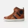 Friboo LEATHER BOOTIES - Sneaker High - Cognac, Kinder 1 Friboo LEATHER BOOTIES - Sneaker High - Cognac, Kinder -Friboo Verkäufe 9714d56ec1824e50a7d15910d44e543b