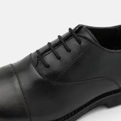 Friboo LEATHER - Schnürer - Black, Kinder -Friboo Verkäufe ae77f2d70d3d41b480a3720c7e29fa9e