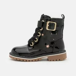 Friboo Schnürstiefelette - Black, Kinder