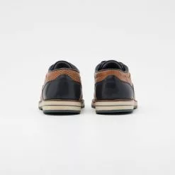 Friboo LEATHER - Sportlicher Schnürer - Cognac, Kinder -Friboo Verkäufe c25274924c5c4f378f4a0c9606826fc9