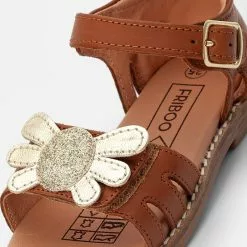 Friboo LEATHER SANDALS - Riemensandalette - Gold/cognac, Kinder 13 Friboo LEATHER SANDALS - Riemensandalette - Gold/cognac, Kinder -Friboo Verkäufe cb398e99da0d4b11a958f53e90d12c9f