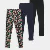Friboo BASIC GIRLS 3 PACK - Leggings - Hosen - Navy, Kinder -Friboo Verkäufe cf69f5535b55400d98efaba47388e985