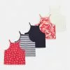 Friboo STRAPPY VEST 5 PACK - Top - Multi-coloured/ Red/ White, Kinder 1 Friboo STRAPPY VEST 5 PACK - Top - Multi-coloured/ Red/ White, Kinder -Friboo Verkäufe dcf102e734f842e696e5412b106e7167