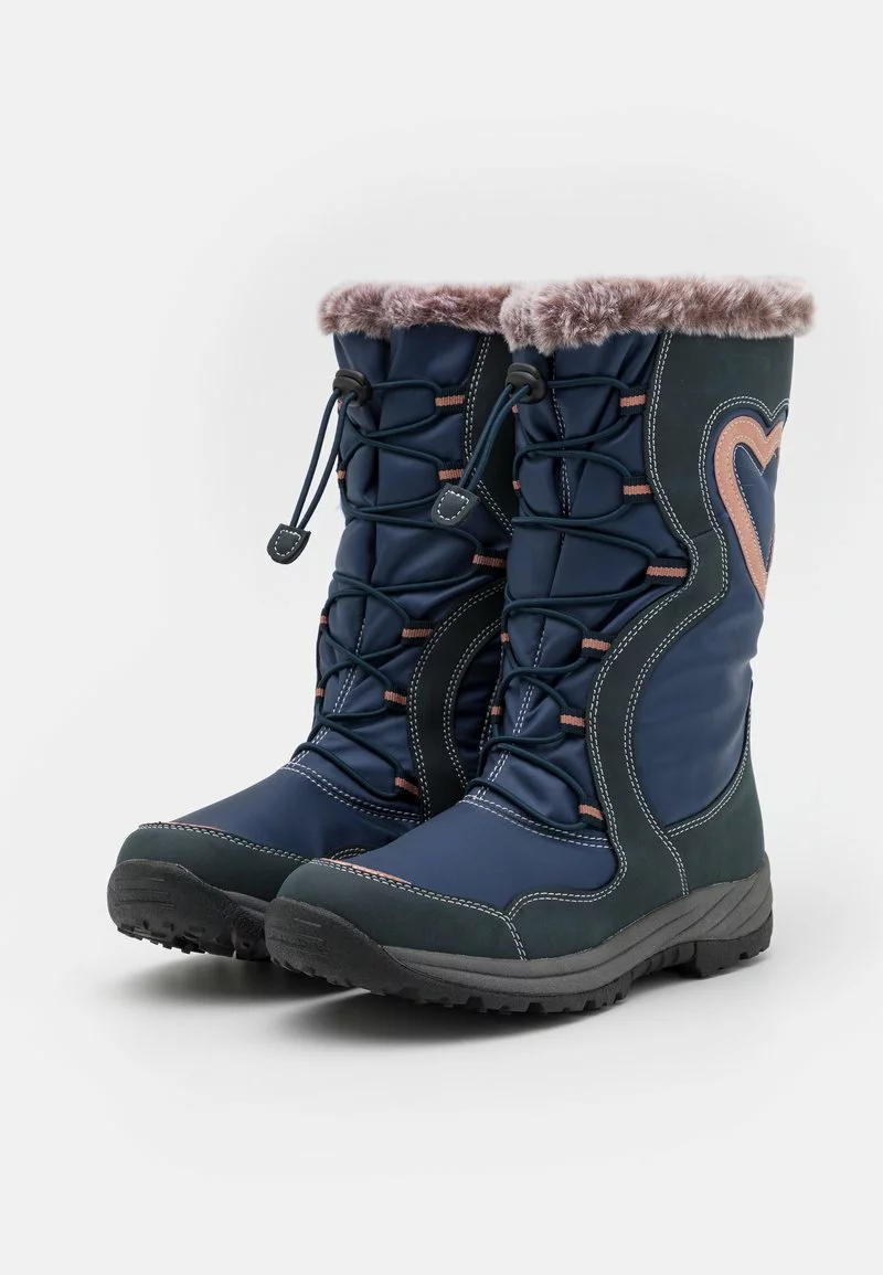 Friboo Snowboot/Winterstiefel - Dark Blue, Kinder 4 Friboo Snowboot/Winterstiefel - Dark Blue, Kinder – Bild 2