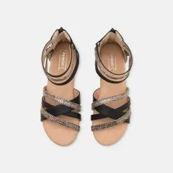 Friboo Riemensandalette - Black, Kinder -Friboo Verkäufe e1fbcdb140034dec8d0ff6b74baeed69