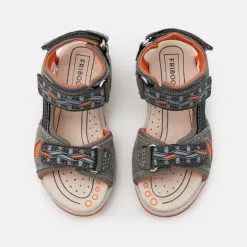 Friboo LEATHER - Trekkingsandale - Dark Grey, Kinder -Friboo Verkäufe e20cb8a444f3474ab9f7dc53335c2d0e