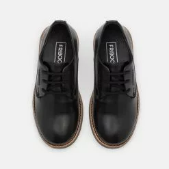 Friboo LEATHER - Schnürer - Black, Kinder 11 Friboo LEATHER - Schnürer - Black, Kinder -Friboo Verkäufe e282e24429874371b2aab537efa17e89