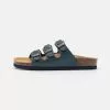 Friboo Pantolette Flach - Dark Blue, Kinder -Friboo Verkäufe f57ea67fa80842f6af45ecb234a29a51