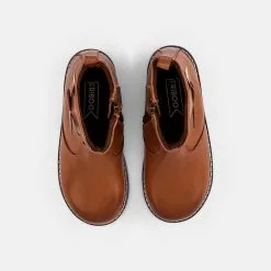 Friboo LEATHER BOOTIES - Stiefelette - Cognac, Kinder -Friboo Verkäufe fc29851230f34a789418993b3e3ff08d